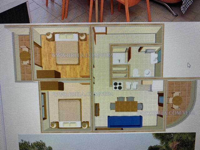 Apartman Vera Brela Exterior foto